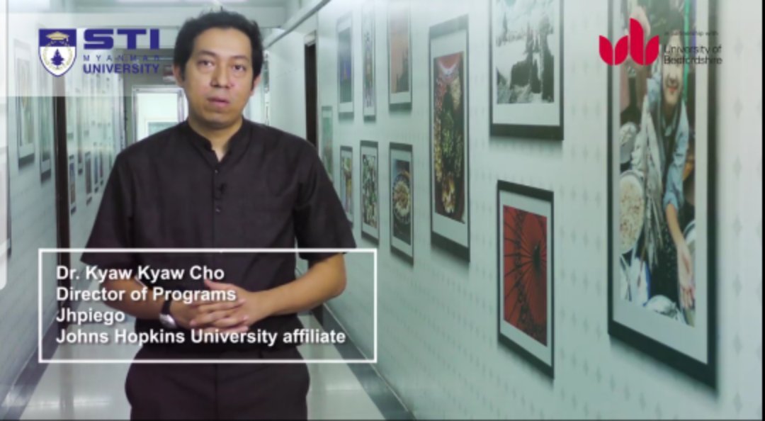 STIMU ၏ MSc ( Public Health) မဟာဘွဲ့    scholarship  ရရှိခဲ့သော ဒေါက်တာ ကျော်ကျော်ချိုနှင့် တွေ့ဆုံခြင်း