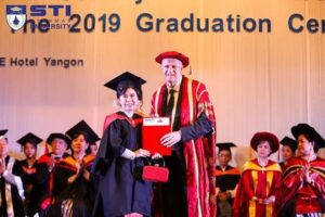 STIMU ၏ MSc ( Public Health) ဘွဲ့ရ ကျောင်းသူ ဒေါက်တာ ခင်စံပယ်မောင်နှင့် တွေ့ဆုံခြင်း