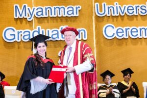 MSc ( Nutrition & Dietetics) ဘွဲ့ရ ကျောင်းသူ ဒေါက်တာPreeti  Kochar နှင့် တွေ့ဆုံခြင်း