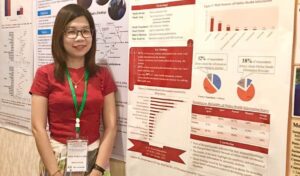 STIMU ၏ MSc ( Public Health) ဘွဲ့ရ ကျောင်းသူ ဒေါက်တာခင်၀တ်ရည်လှနှင့် တွေ့ဆုံခြင်း