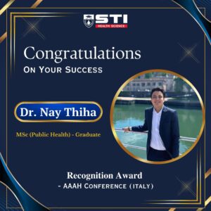 🎉 𝐑𝐞𝐜𝐨𝐠𝐧𝐢𝐭𝐢𝐨𝐧 𝐀𝐰𝐚𝐫𝐝 𝐚𝐭 𝐀𝐀𝐀𝐇 𝐂𝐨𝐧𝐟𝐞𝐫𝐞𝐧𝐜𝐞 (𝐈𝐭𝐚𝐥𝐲) 𝐟𝐨𝐫 𝐏𝐮𝐛𝐥𝐢𝐜 𝐇𝐞𝐚𝐥𝐭𝐡 𝐄𝐱𝐜𝐞𝐥𝐥𝐞𝐧𝐜𝐞! 🎉